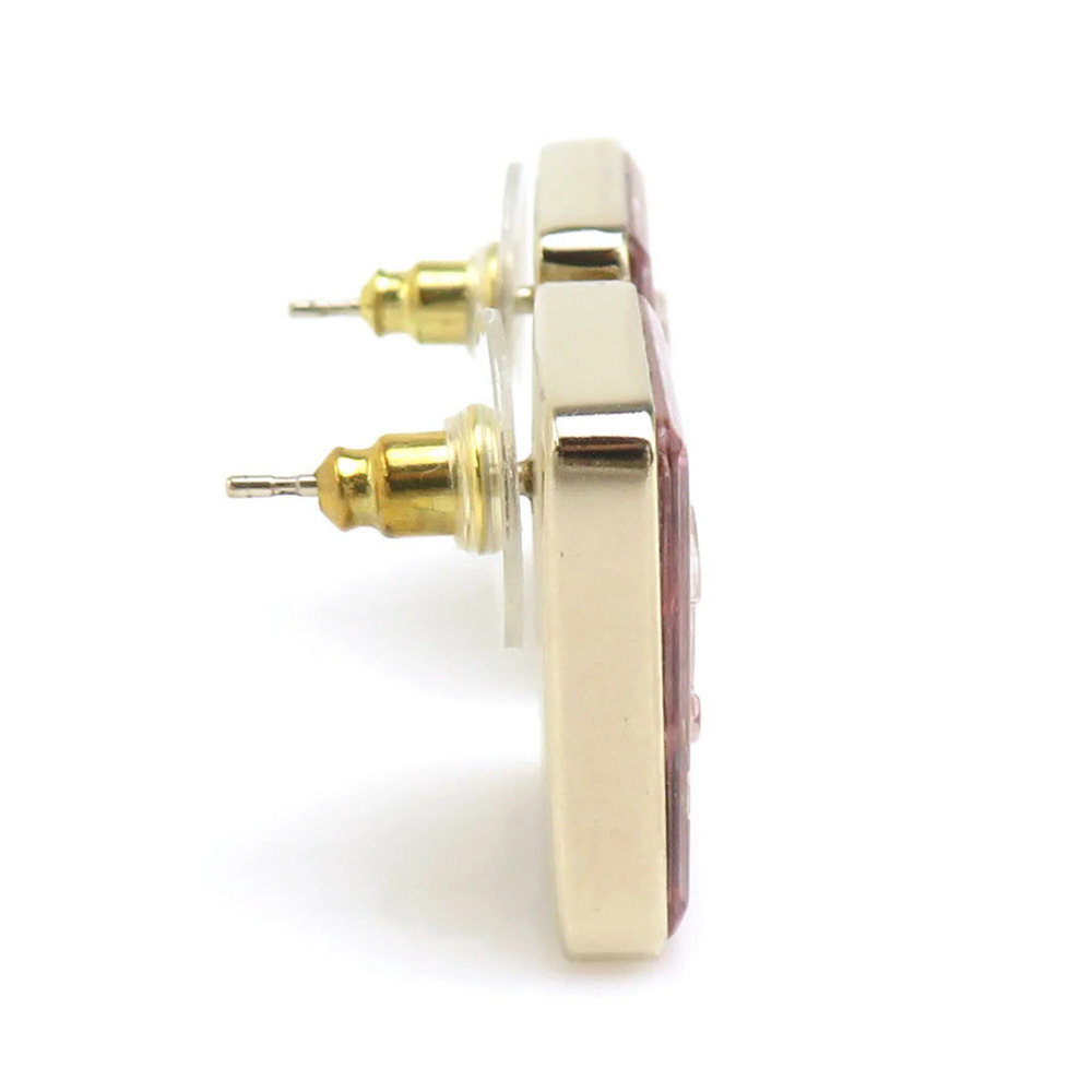 CHANEL Pink Earrings - Picture 3 of 9